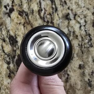 Black and Silver Cabinet/Dresser Knobs